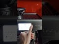 How to enter Service mode (secret menu) Breville Oracle Touch BES990 and Barista Touch BES880