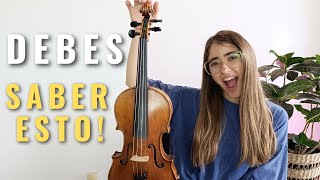 Lo que DEBÉS SABER Antes de APRENDER a Tocar VIOLÍN [ 9 CONSEJOS ]