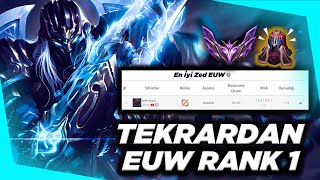 TEKRARDAN EUW  RANK1 ZED | Betrayal