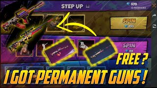 I Got Graffiti Groza & AWM in STEP UP Event || Free Fire New Spin Event Full Detailed Review