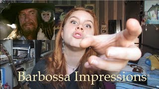 Barbossa Impressions | KB's Corner