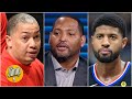 Reacting to Paul George and Ty Lue saying thy have 'no concern' about being down 2-0 | The Jump
