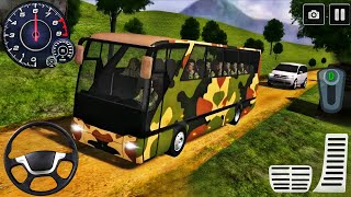 US Army Bus Driving - Military Transporter Squad - Android GamePlay screenshot 4