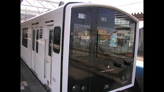 ＪＲ九州　305系　筑肥線　筑前前原→姪浜間走行　側面展望　Ｍ車