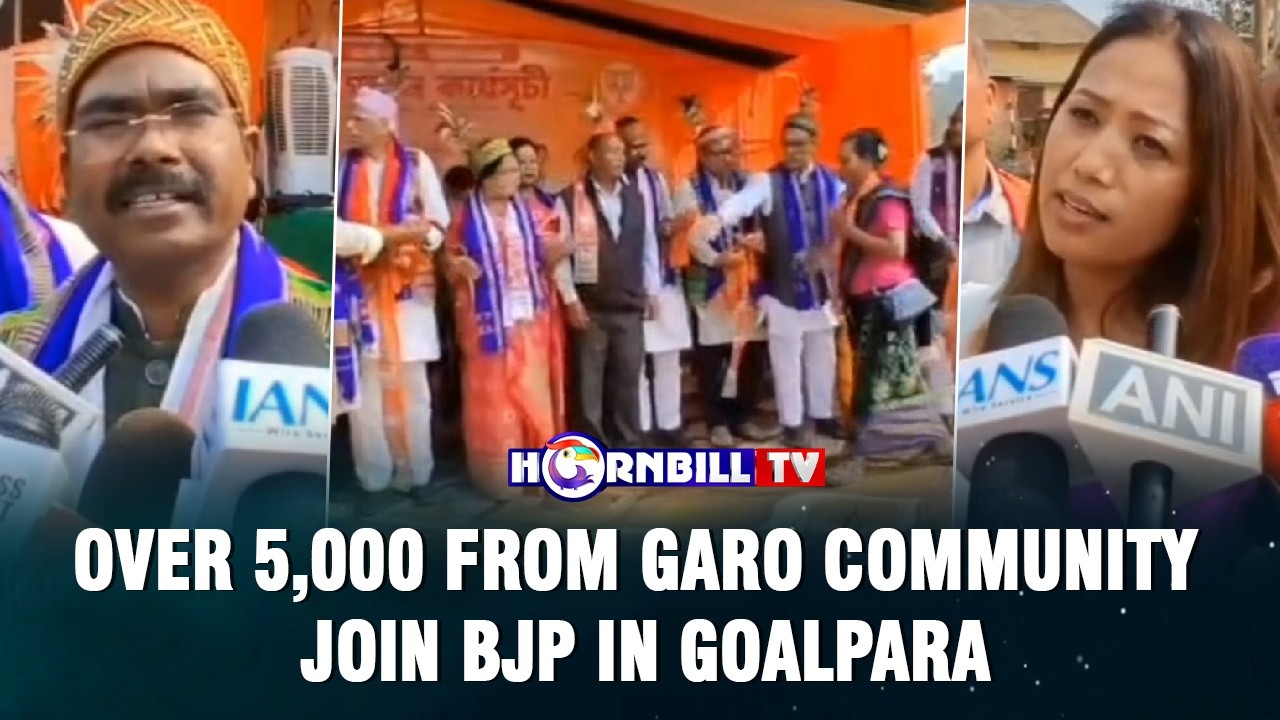 OVER 5,000 FROM GARO COMMUNITY JOIN BJP IN GOALPARA