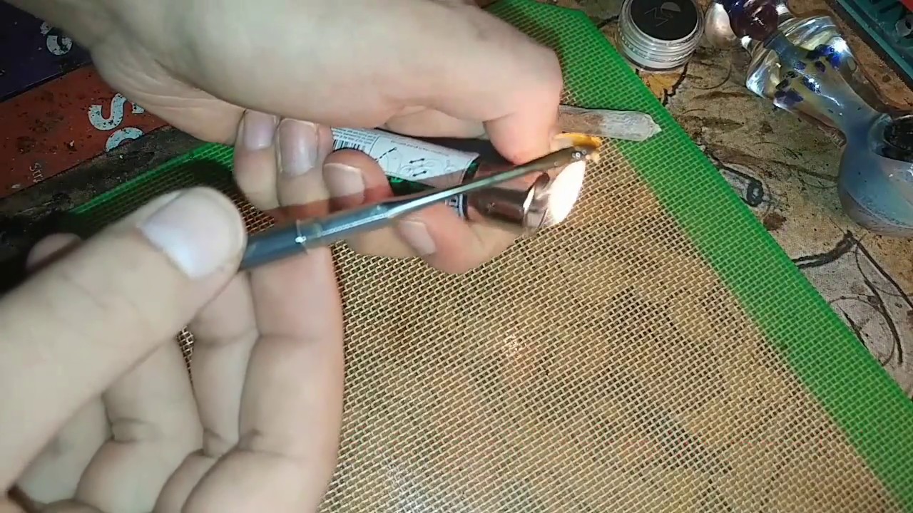 Making myself a Twax joint!