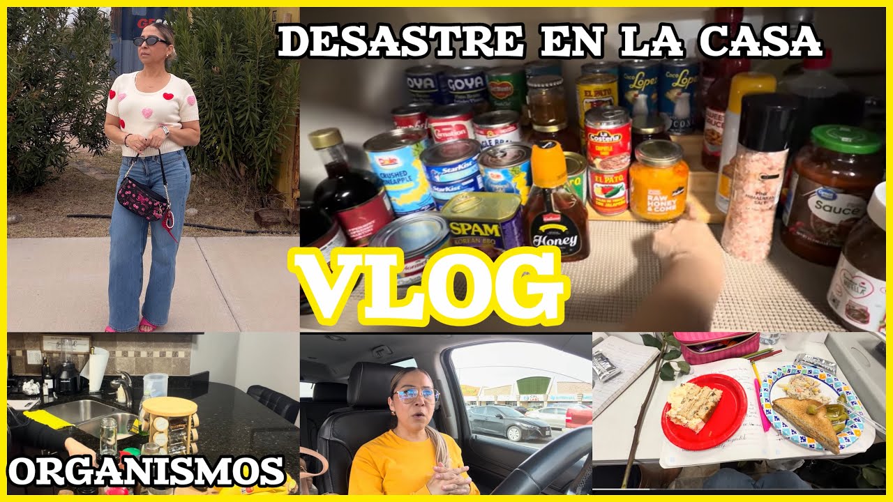 ASMR*😅ORGANISAMOS*el pantry un desastre en la casa 🏠 😩#vlogvideo 