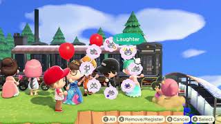 Animal Crossing New Horizons with mini E - MermaezingTV birthday with kentafam