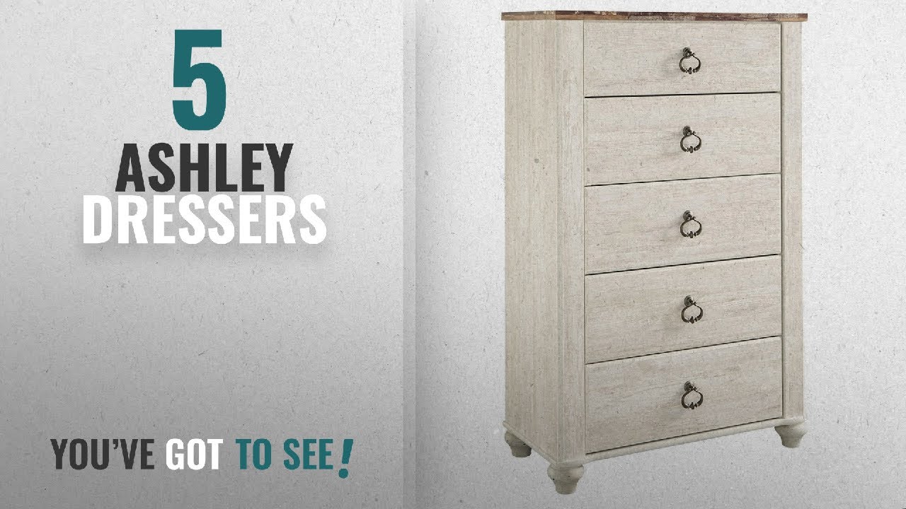 Top 10 Ashley Dressers 2018 Furniture Signature Design Top 10 Ashley Dressers 2018 Furniture Signature Design Willowton Chest Of Drawers