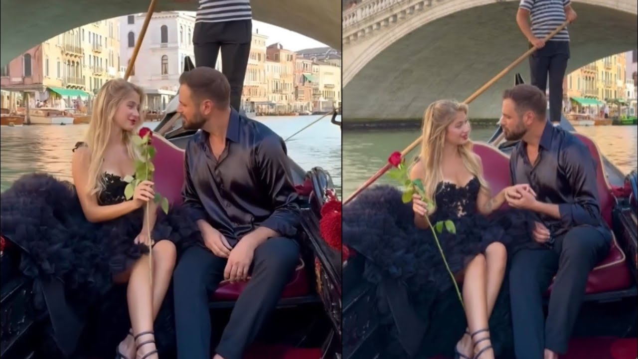 Stjepan Hauser & Giulia Romantic Song They Become Singer Instead Of Cello Romeo Juliet Venice Italy Stjepan Hauser & Giulia Romantic Song They Become Singer Instead Of Cello Romeo Juliet Venice Italy