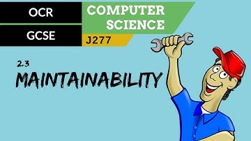 76. OCR GCSE (J277) 2.3 Maintainability