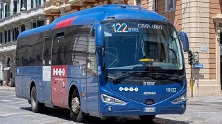 Arst partenza Scania Irizar Linea 704 Alghero-Poglina-Villanova Monteleone 