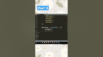 #2 membuat format tanggal indonesia pada PHP pemrograman web
