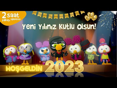 2 SAAT Yılbaşı Eğlencesi 🎄🎆🎉🎊Yeni yılınız Kutlu Olsun  🎊🎉🎆🎄 | TRT Çocuk - Disney Channel