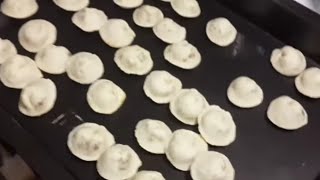 Shish Barak (lebanese foods tortellini with yogurt ሺሽ በረክ