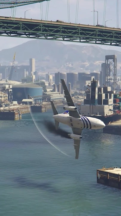 Plane Engine Catches Fire Mid-Air | Upside Down Water Landing