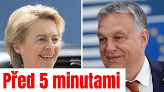 Mimořádné Orbán Viktor V Pěti Bodech Vzkázal Von Der Leyenové