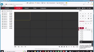 The stream is encrypted  please go to Local configuration interface to set  encryption key in HikDVR
