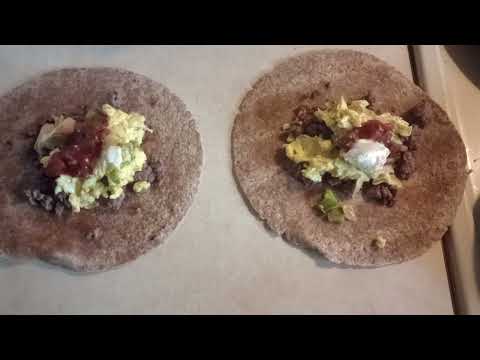 Venison Italian Sausage Egg Burritos, Jan 6, 2024