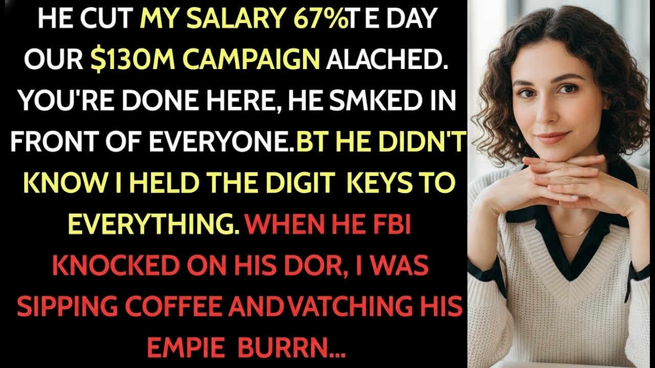 He Cut My Salary 67% on Launch Day — The CEO Was Gone Before the $130M Campaign Ended.