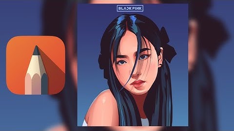 How to Trace - Episode 3 [Speed Art] in Autodesk Sketchbook Android [BLACKPINK JISOO] FanArt