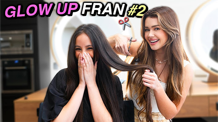 GLOW UP FRAN! I transformed another fan and cut her hair