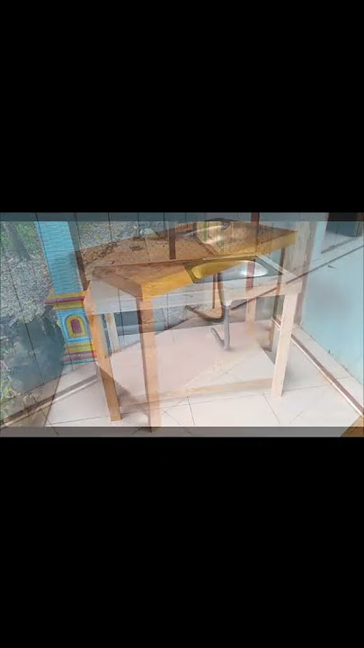 Tempat Cuci Piring / Wastafel dari Kayu