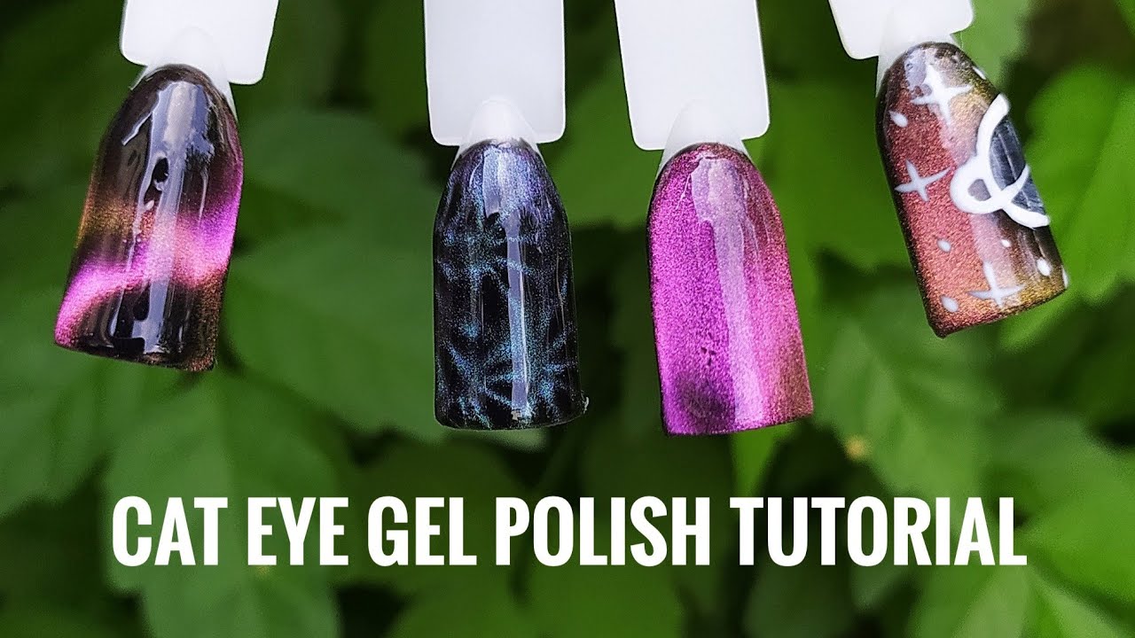 How to use Cat Eye Gel Polish Cat Eye Gel Tutorial Nail