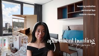 how to: REMOTE APARTMENT HUNTING in Rotterdam, Netherlands | Erasmus University