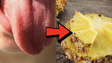 ¿La piña se está comiendo mi lengua?