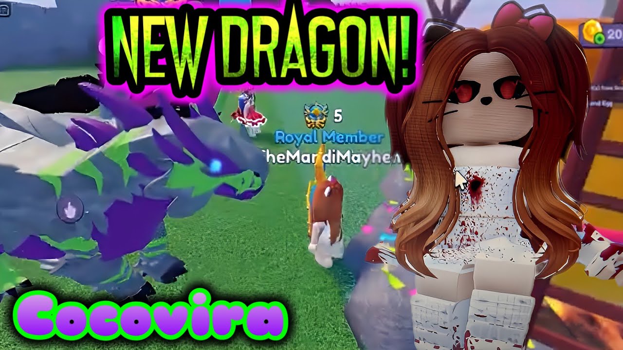 Cocovira The New Dragon In Dragon Adventures - YouTube