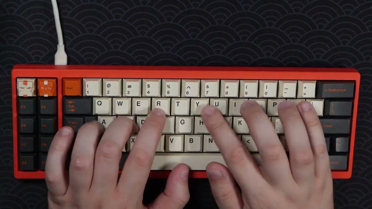 Typing test - Series 6XX by baul (Buddy60 Edition) w/ Sarokeys BCP