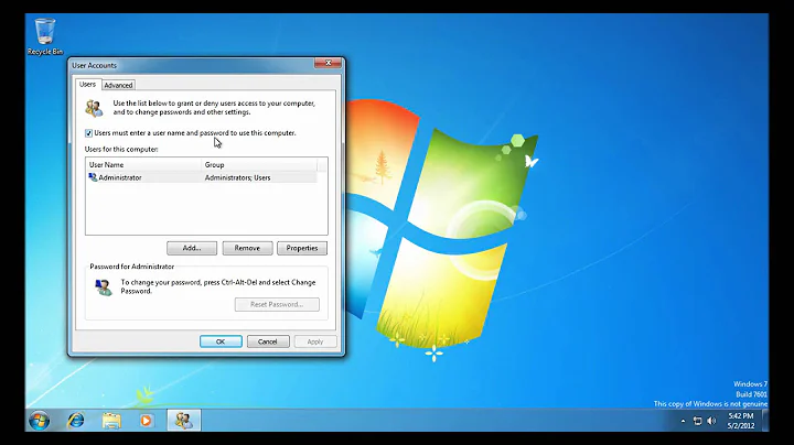 Remove Logon Screen Windows 7 [Step by Step Guide][How to]
