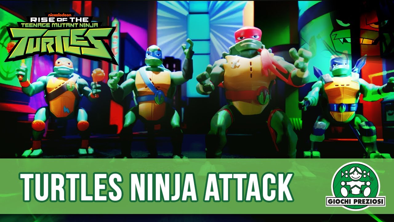 Giochi Preziosi | Personaggi Turtles Ninja Attack
