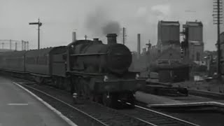 Vintage railway footage  Decades of steam  1940s