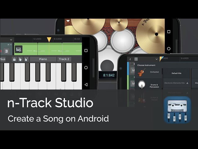 Create a Song on Android | n-Track Studio class=