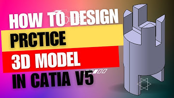 how to design in catia v5 | practice design 24 #3dmodeling #catia  #catiav5  #catiatutorials