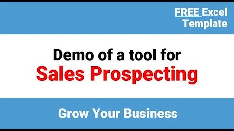 Free Sales Prospecting Tool To Grow Your Business