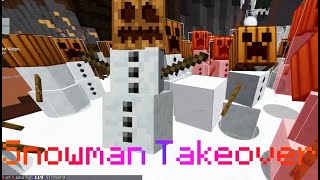 HYPIXEL PIT SNOWMAN TAKEOVER