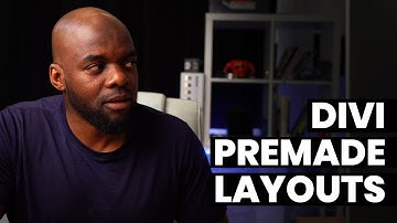 How to use Divi premade layouts