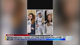 Remembering crash victims five months later