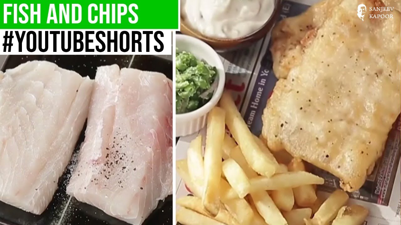 Fish and Chips | #Shorts | Sanjeev Kapoor Khazana