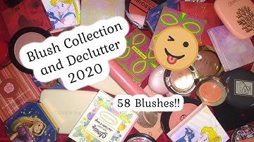 BLUSH COLLECTION AND DECLUTTER 2020