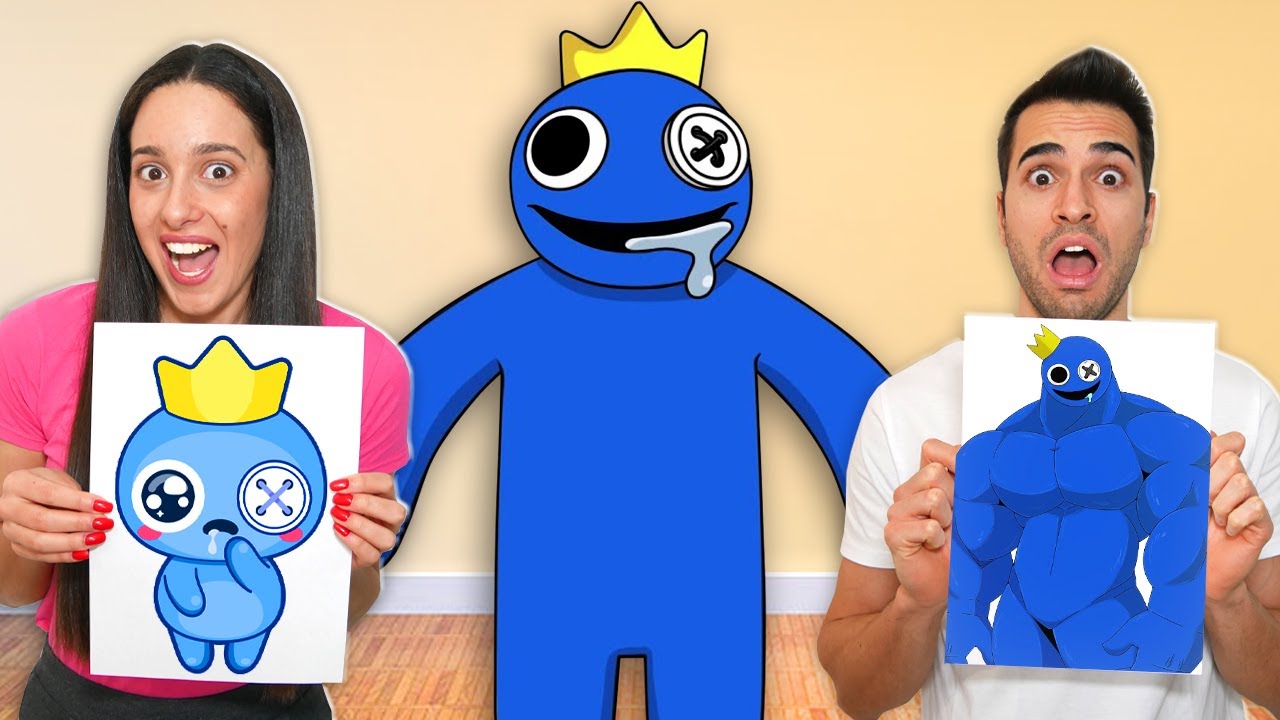 CHI DISEGNA MEGLIO I RAINBOW FRIENDS VINCE!!