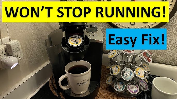 ❗️Cafetera KEURIG que no enciende 🔧 Solución fácil ✅️ 