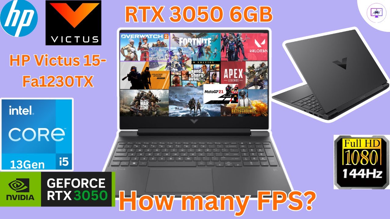 Laptop HP Victus 15 16GB Intel Core i5 SSD 512GB