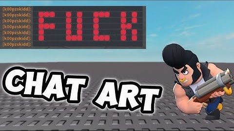 [ FE ] 💎 Chat Art 💎  Roblox script