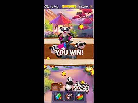 Panda Pop Level 18