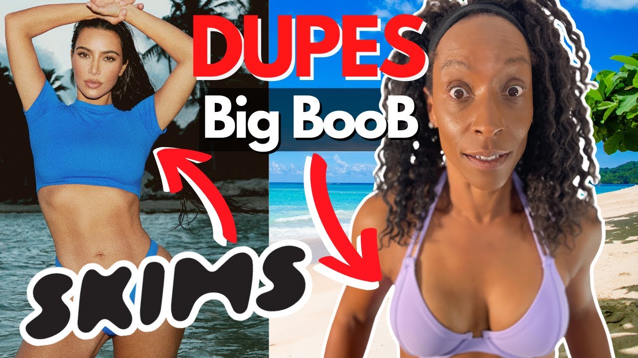 I have big boobs – I found the best Skims dupe on , it's