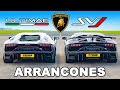 Lamborghini Aventador Ultimae vs SVJ: ARRANCONES